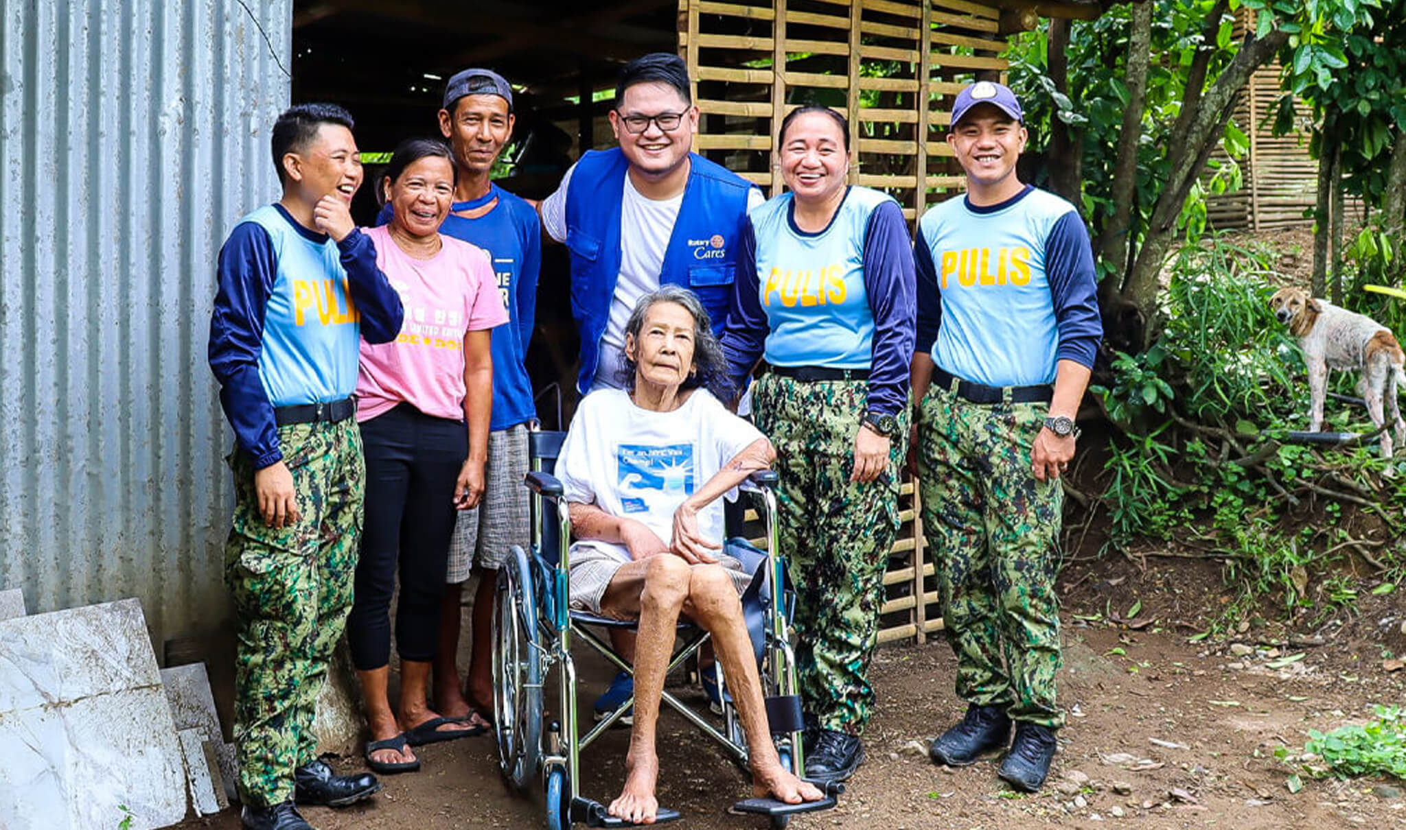 Reaching Out With Compassion: Rotary and City Police Bring Hope to a PWD in Santiago Sur